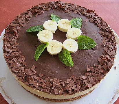 Bananen-Schokoladen-Torte