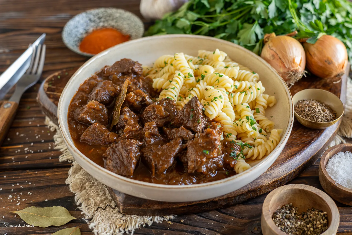 Gulasch nach Art des Hauses