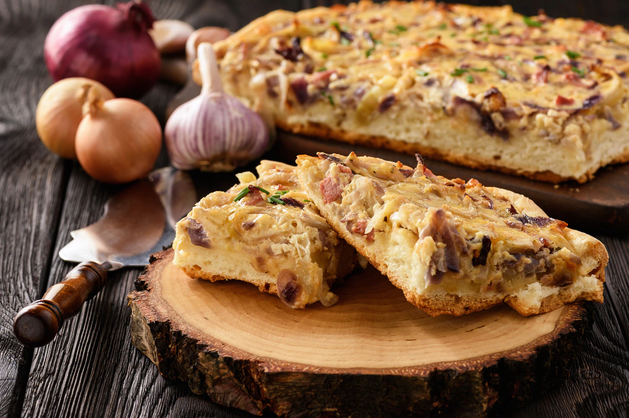 Badischer Zwiebelkuchen