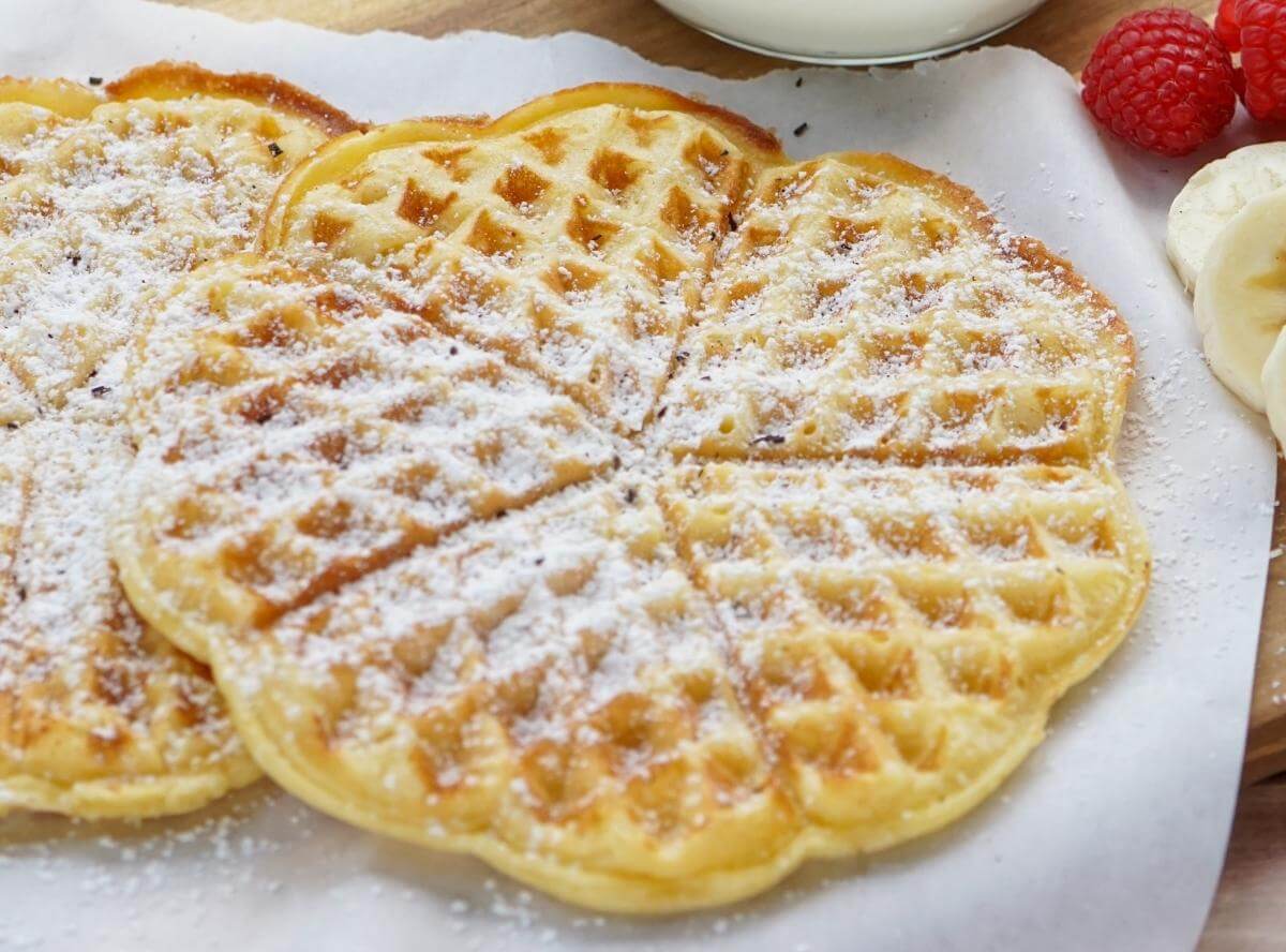 Buttermilchwaffeln