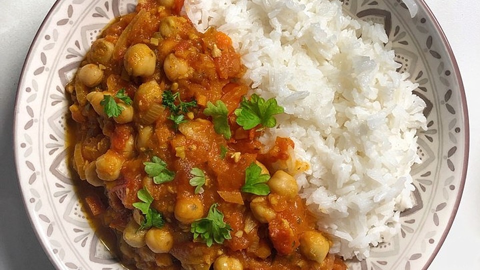 Kichererbsen-Curry Chana Masala