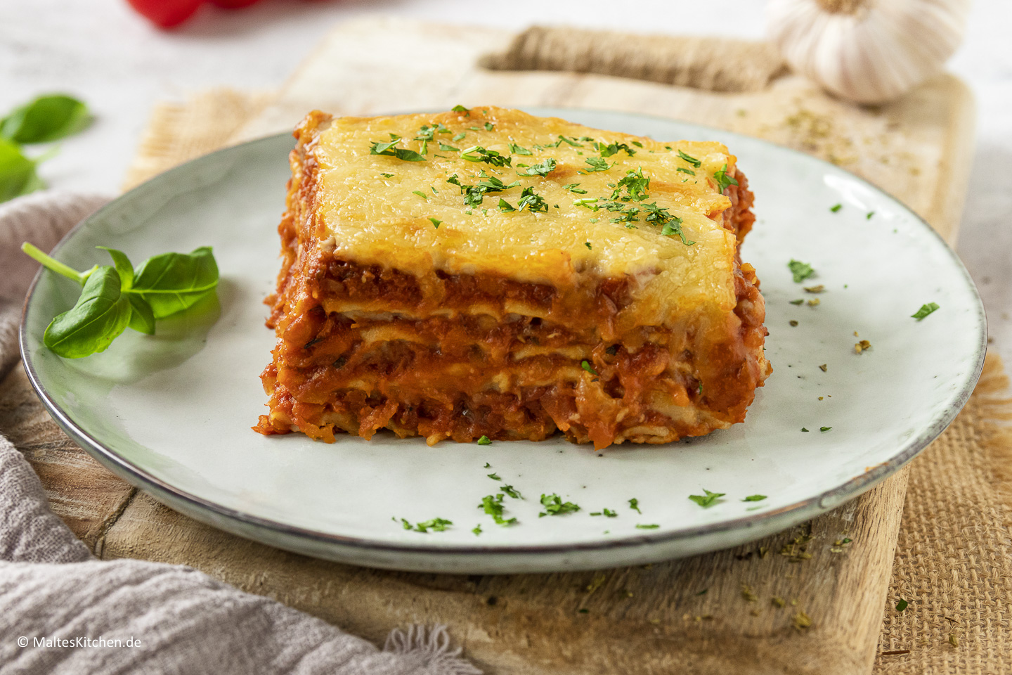 Linsenlasagne