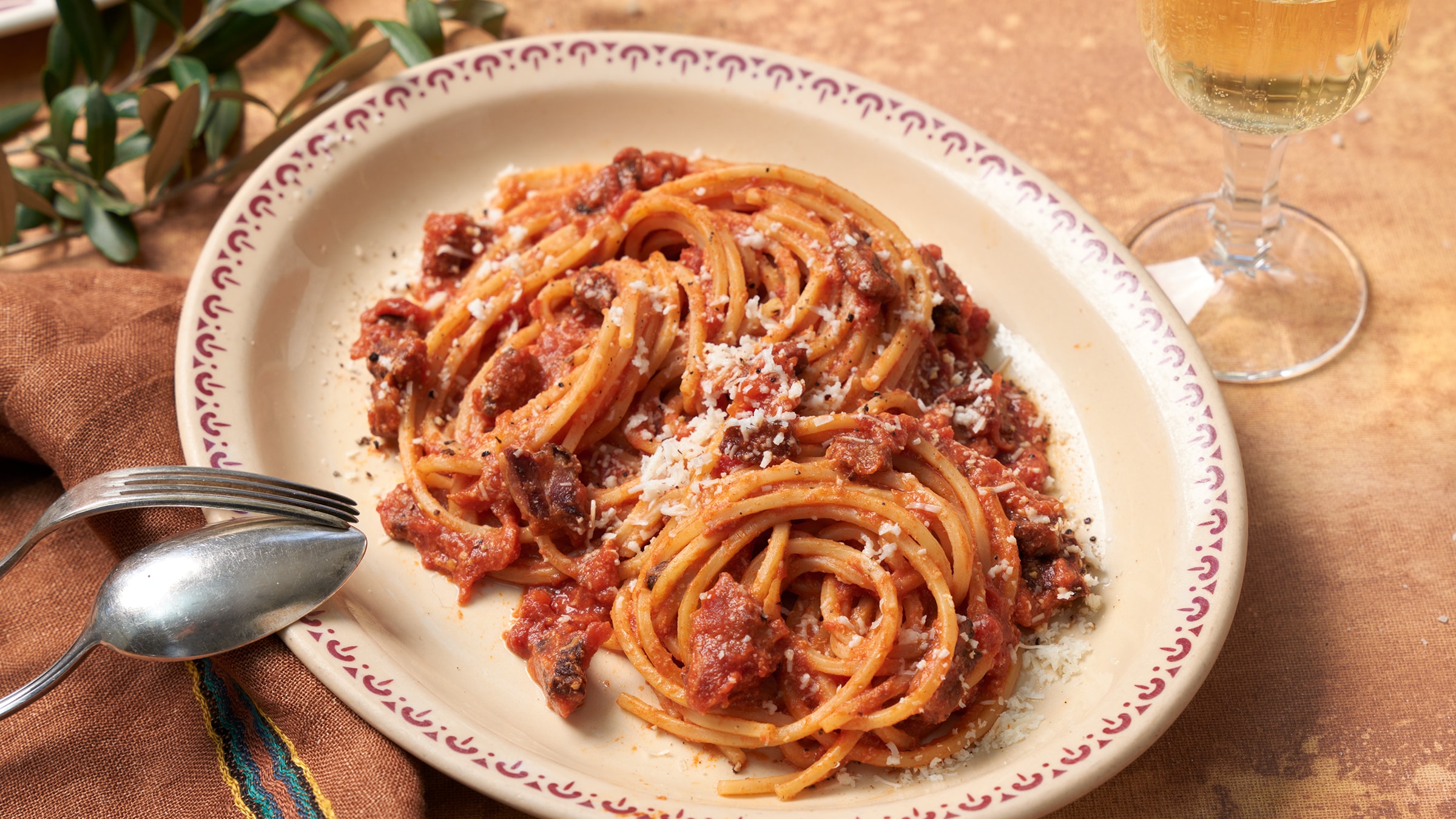 Spaghetti all'amatriciana