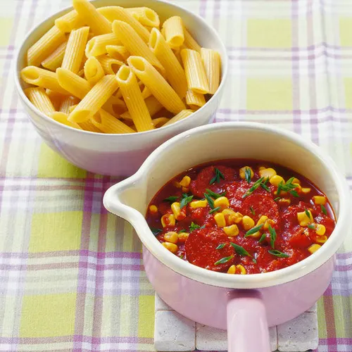 Kabanossi-Mais-Ragout