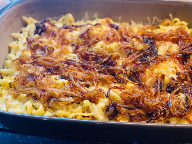 Käsespätzle aus dem Backofen (wie im Kindergarten)