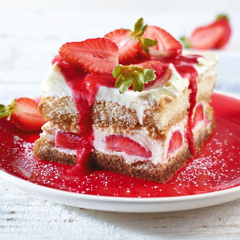 Erdbeer-Tiramisu