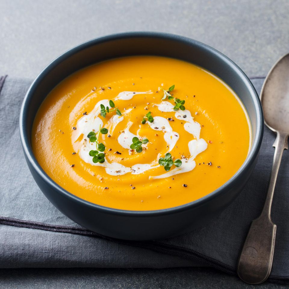 Kürbiscremesuppe